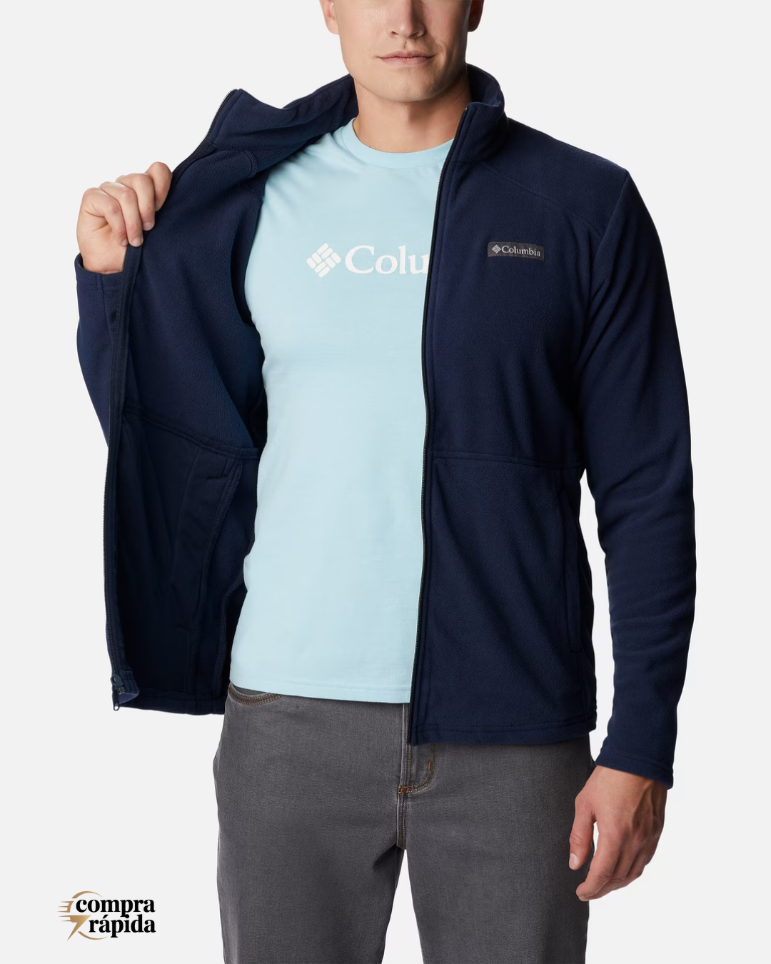 Buzo Polar térmico Columbia Full Zip